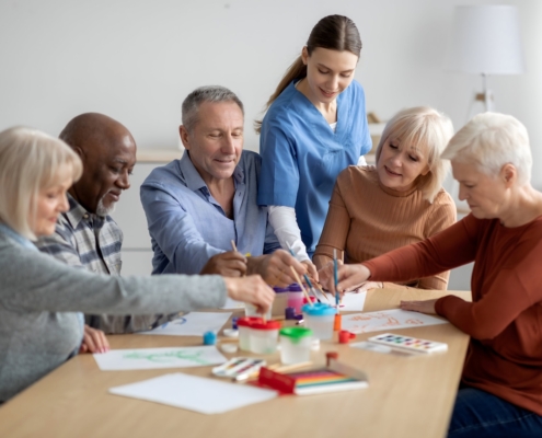 Adult day care party